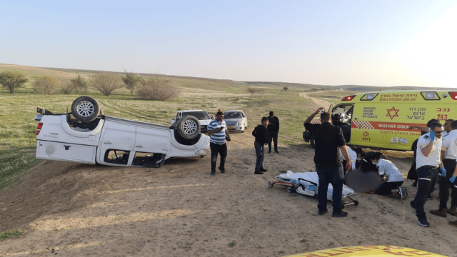 מזירת האירוע ליד חצרים