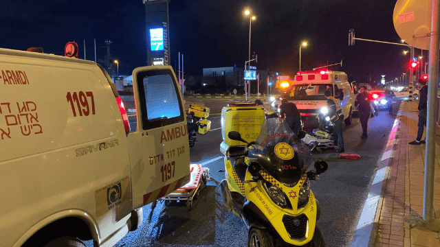 מזירת האירוע בחולון