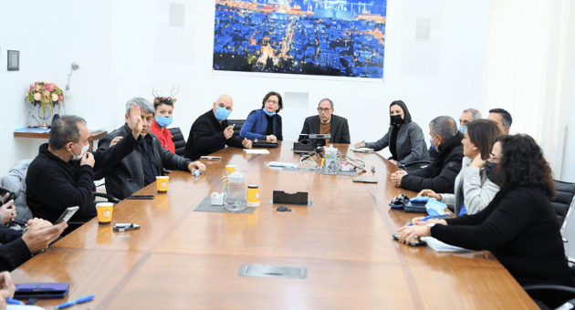 ישיבה מיוחדת בעירייה בנושא קליטת העולים