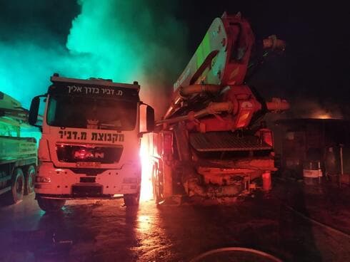 הצתה במושב גילת
