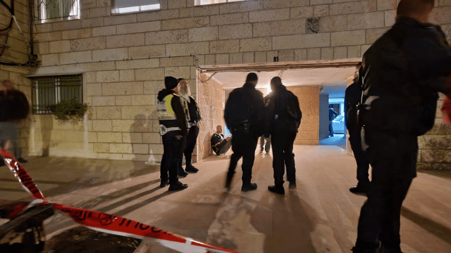 זירת הרצח בשכונת ארנונה