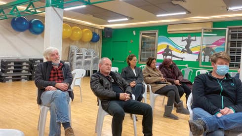 כנס התושבים. הניידות יפטרלו