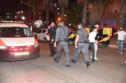זירת הפיגוע בבני ברק