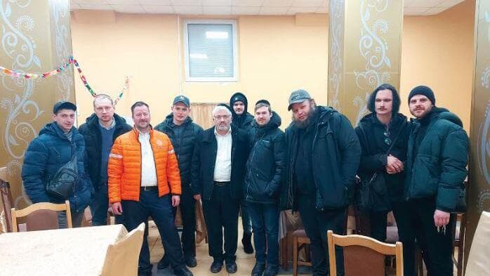 צולשן (בכתום) באוקראינה. "דאגנו לאוכל"