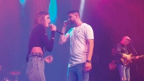 תאיר מרציאנו. הופיעה לצד משה פרץ 