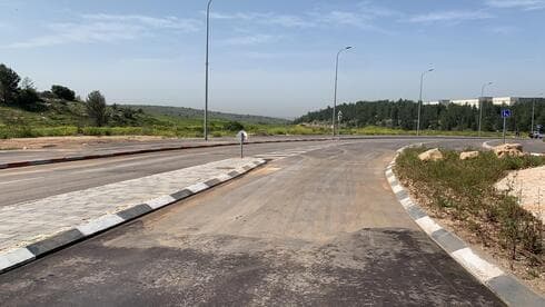 מקטע הכביש החדש במודיעין