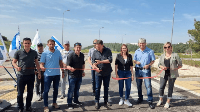 הכביש נחנך רשמית
