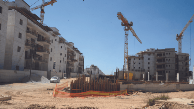 פרויקט בנייה בבאר־שבע. העירייה הודיעה כי האבטחה באזור תתוגבר