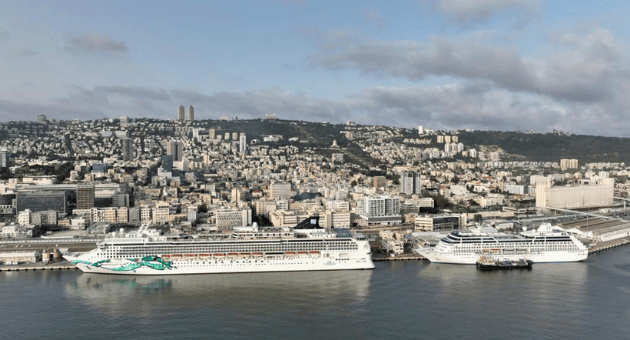 NORWEGIAN CRUISES בנמל חיפה