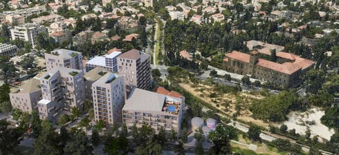 התכנית במתחם התחנה. תכנית ג