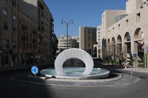 הכיכר ברחוב המלך דוד