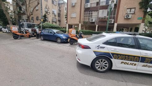 מזירת האירוע בפתח תקוה