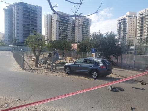 זירת התאונה הקטלנית בקרית מוצקין