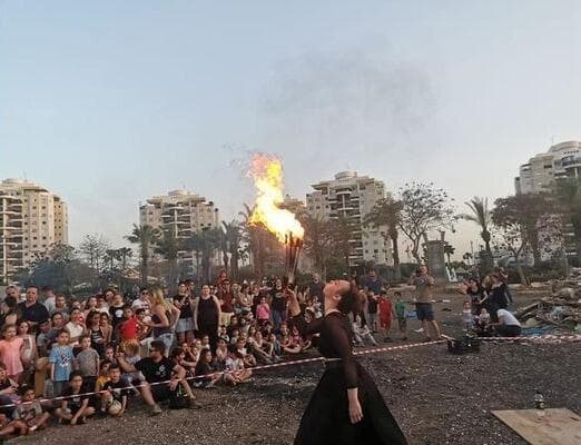 ל"ג בעומר בראשל"צ (צילום: עיריית ראשון לציון) ל"ג בעומר בראשל"צ