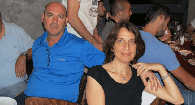 תרצה עם בעלה חיים אוחיון ז"ל