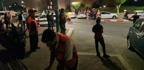 זירת האירוע בקרית ביאליק