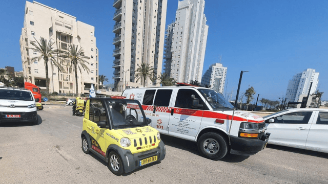 מזירת האירוע בנתניה