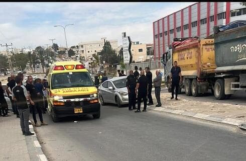 זירת האירוע בחורה