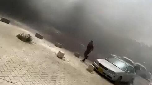 הצתה בישוב חורה