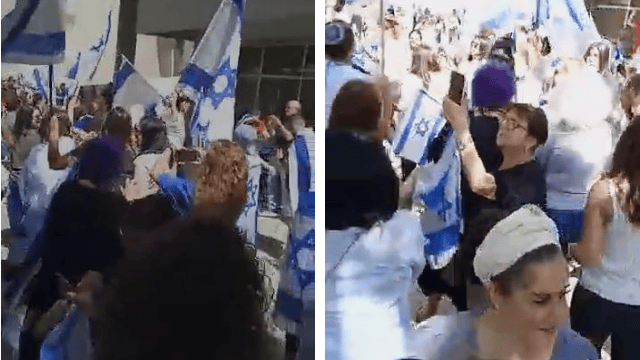העצרת באוניברסיטה, הבוקר העצרת באוניברסיטה, הבוקר