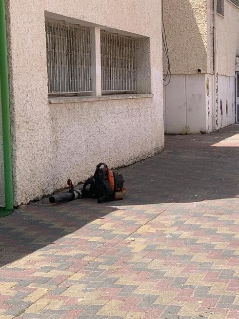 מפוח עלים בבית הספר הבונים