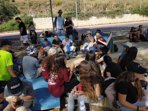 תלמידי הריאלי בנחל סעדיה