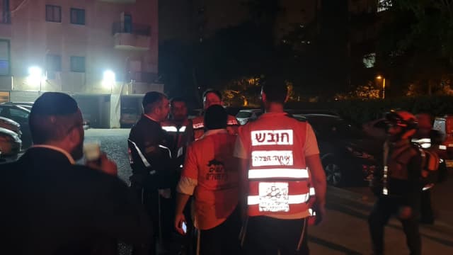 זירת השריפה ברחוב וינר