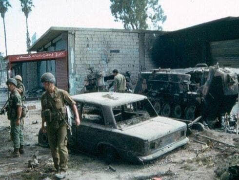 כלים של צה"ל שהותקפו בתחילת הלחימה