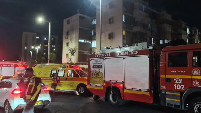 זירת השריפה ברמת יוסף