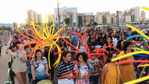 מצעד הגאווה בבאר־שבע. "מצפים בכיליון עיניים" 