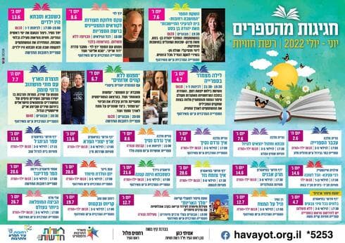 אירועי חודש הספר העברי ברחובות