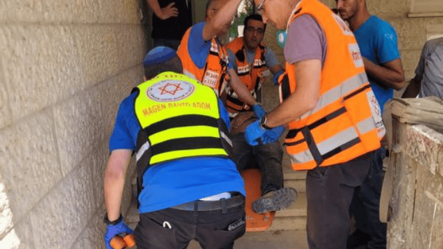 מזירת האירוע במודיעין