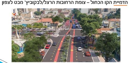 הדמיית הקו הכחול 