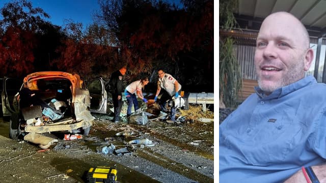  רס"ר עמיחי כרמלי ז"ל, וזירת התאונה הקשה 