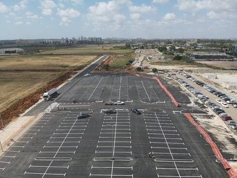 חניון הרכבת החדש בתחנת סגולה פ"ת