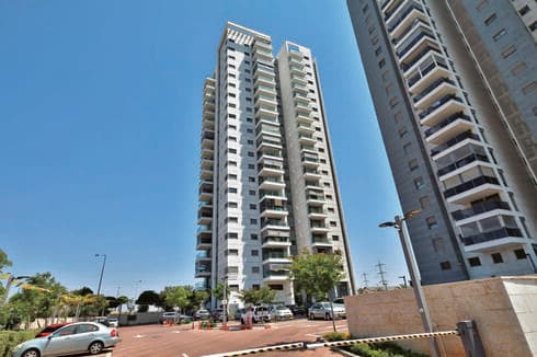הבניין ברחוב הפקאן בקרית ביאליק