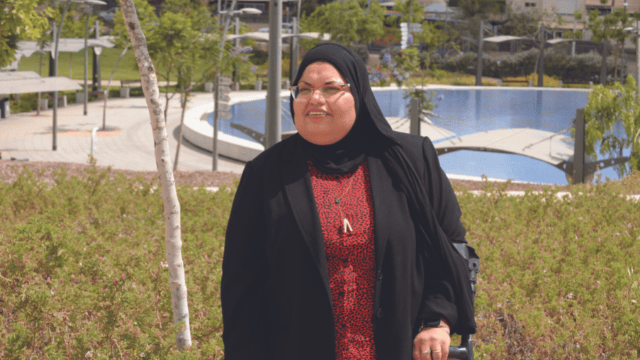  הנא אבו באדר. "אני לא מפסיקה לחלום"