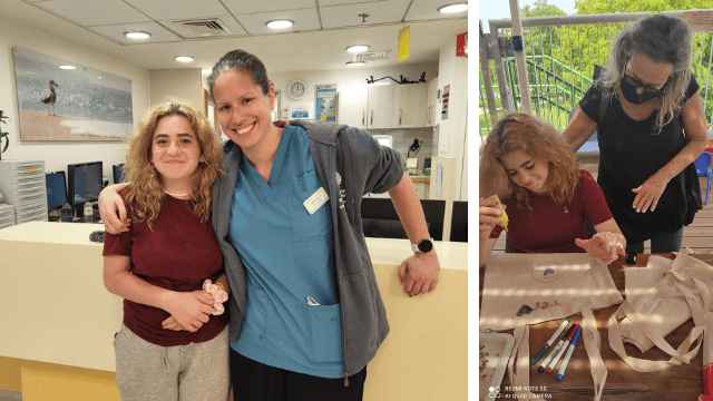 קימי וד"ר שיר מלאך, רופאה בכירה בטיפול נמרץ ילדים (צילום: מרכז רפואי מאיר מקבוצת כללית) קימי וד"ר שיר מלאך, רופאה בכירה בטיפול נמרץ ילדים