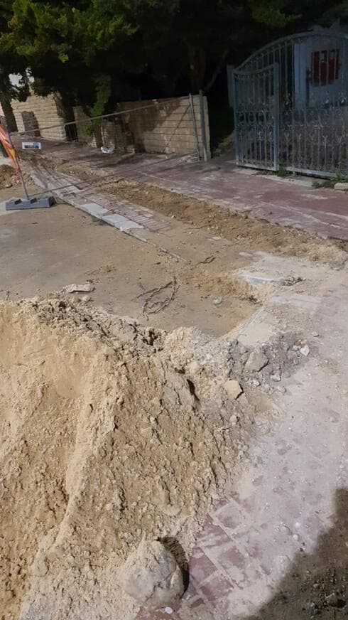 עבודות תשתית בשכונת אפק, השבוע