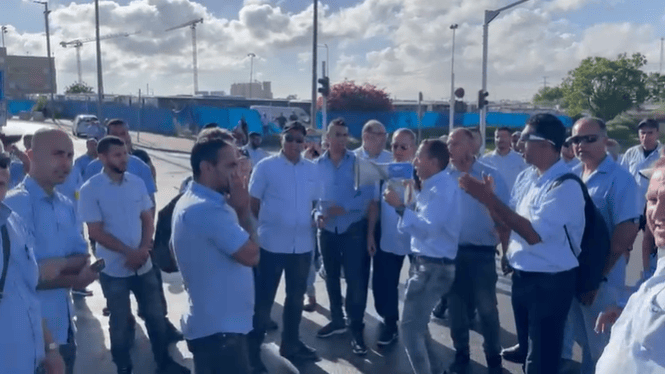 שביתת נהגי האוטובוסים באר שבע