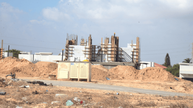 התחלת בנייה בשכונת כלניות בבאר־שבע ( צילום: הרצל יוסף) התחלת בנייה בשכונת כלניות בבאר־שבע