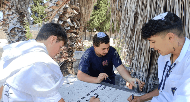 פעולות הישוקם בבית העלמין