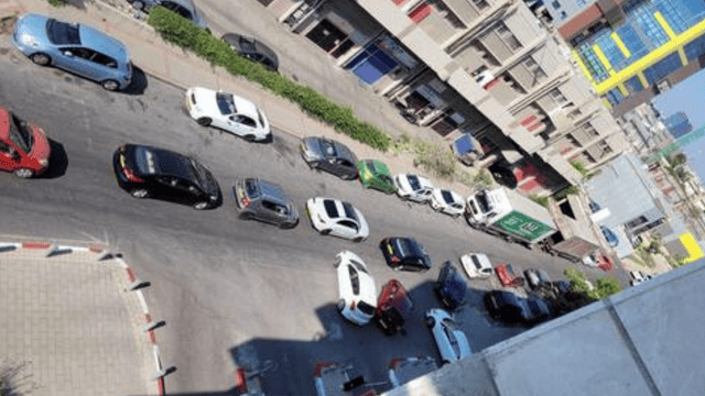 פקקים במערב ראשון בעקבות עבודות נת"ע