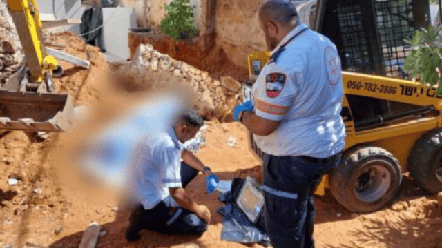 זירת האירוע הקשה