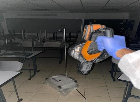 בדיקת אסבסט בכיתה בליאו באק