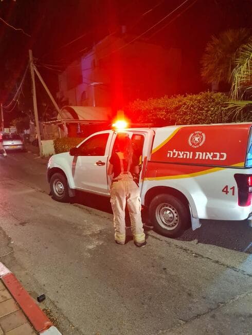 מזירת האירוע בנתניה