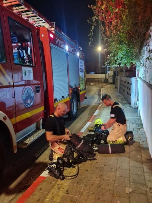 מזירת האירוע בנתניה