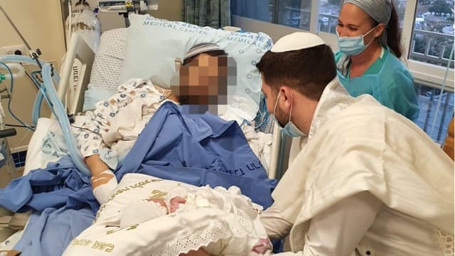 משה לוקסנברג בבית החולים