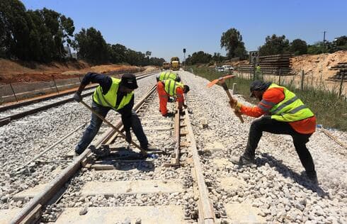 עבודות התשתית של הרכבת לקידום המסילה המזרחית נמצאות בעיצומן 