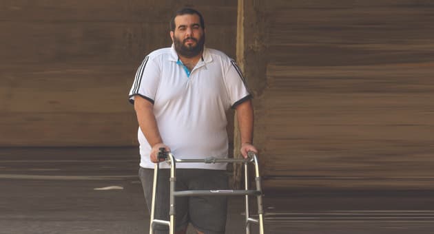  ג'נאשווילי השבוע בביתו בחיפה